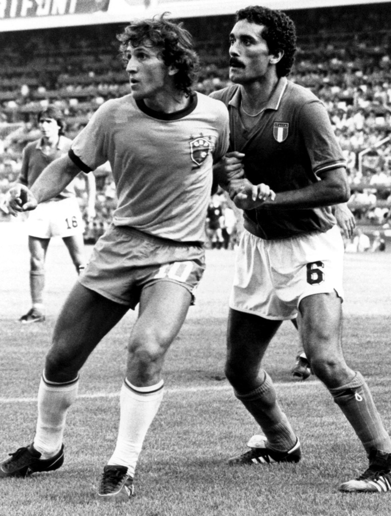 Claudio Gentile e Zico, Coppa del Mondo 1982